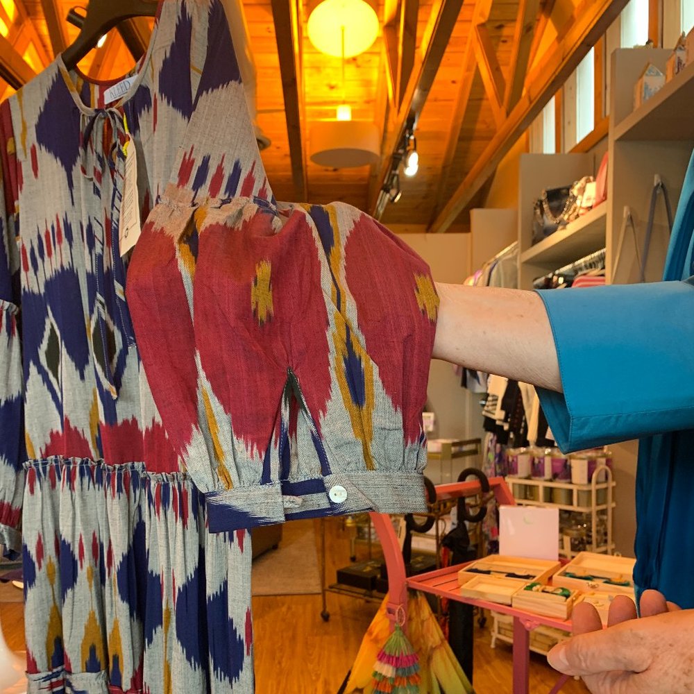 Kleed Blue Buck Dress - Picture 3 of 6